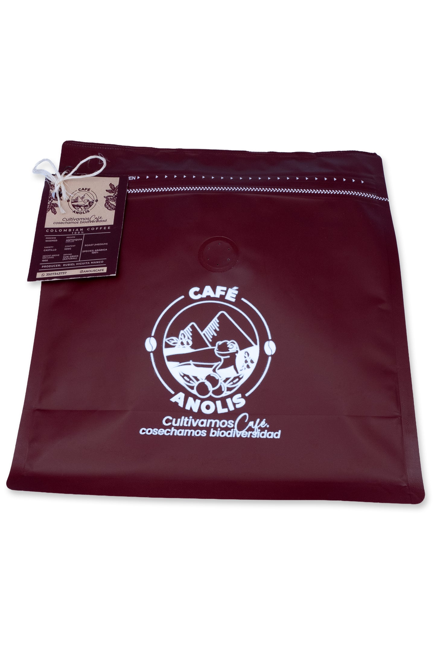 Anolis Colombian Castillo gently washed single-origin coffee 500g