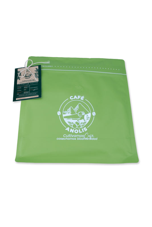 Anolis Colombian single-origin Caturra gently washed coffee 500g bag