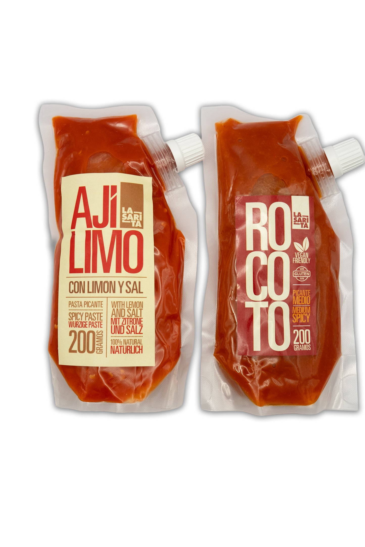 Tinkuna Spicy Duo Peruvian chili paste gift set 2 jars