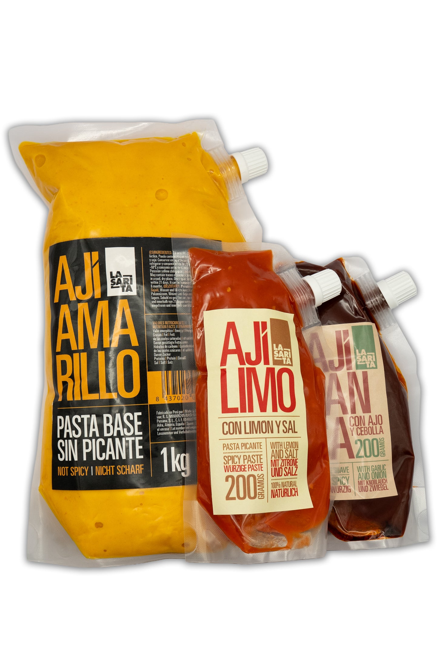 Tinkuna Family Pack Peruvian chili paste bundle assortment