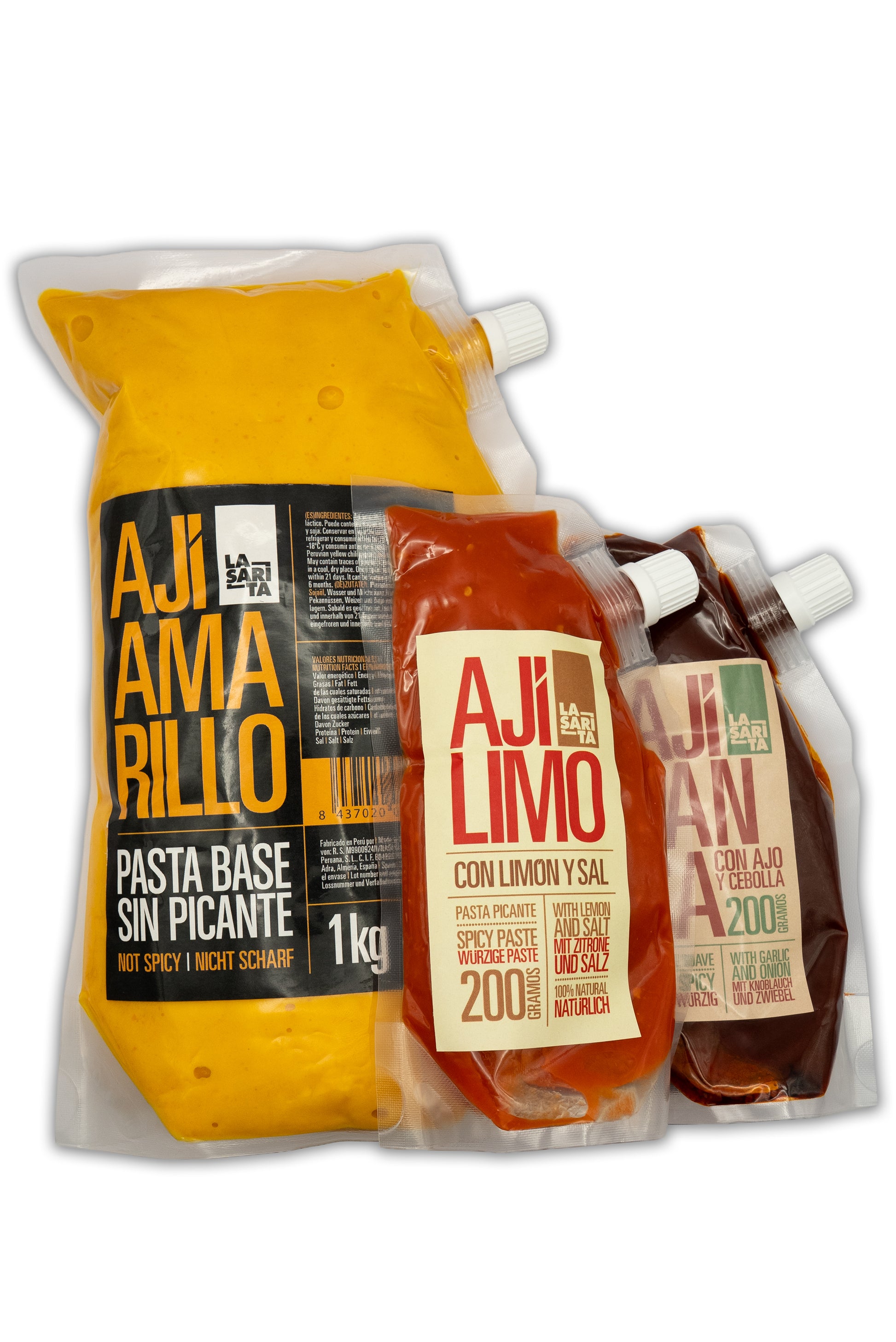 Tinkuna Family Pack Peruvian chili paste bundle assortment