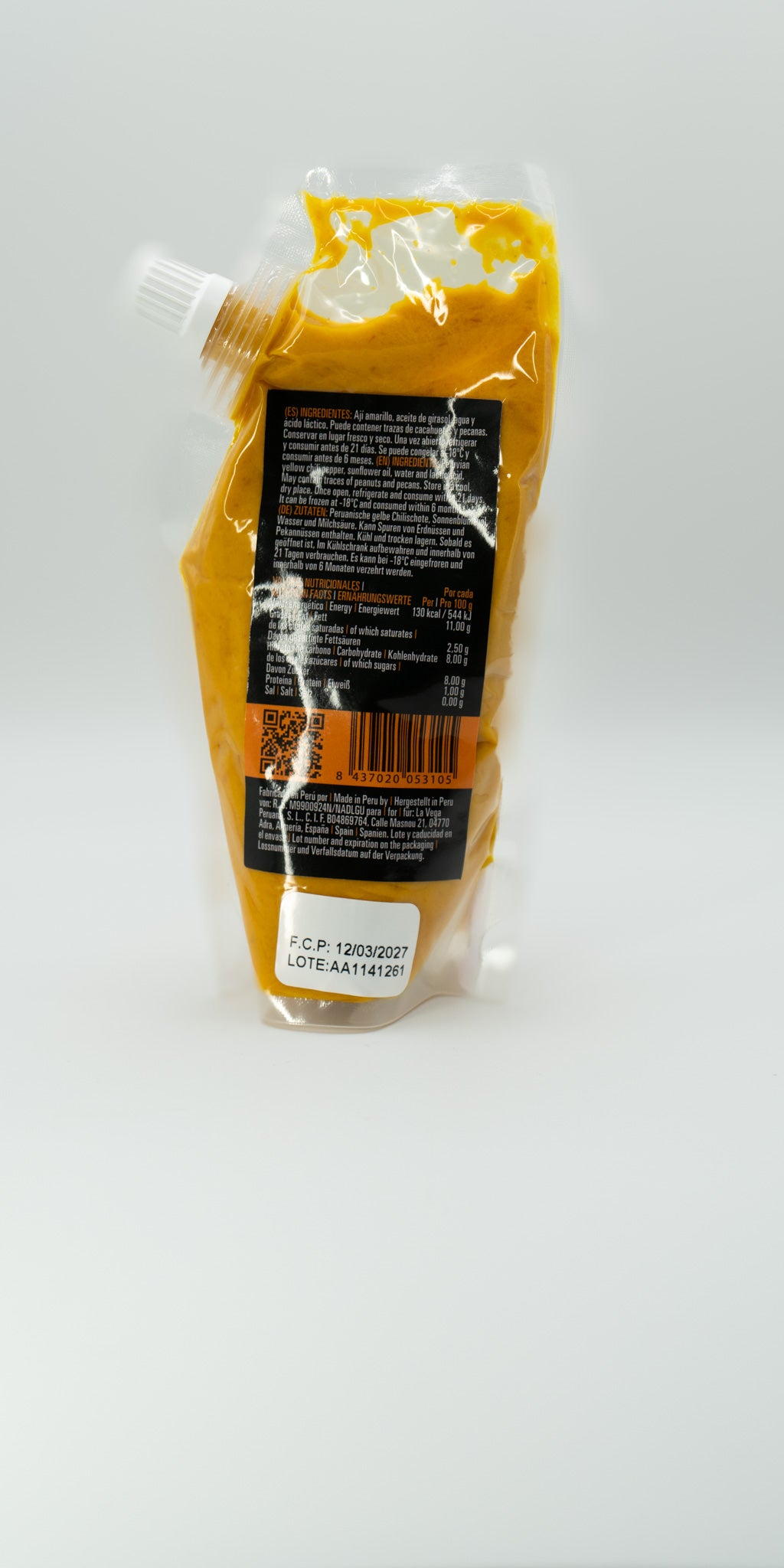 Ají Amarillo Paste - Peruvian Yellow Chili - 200 g